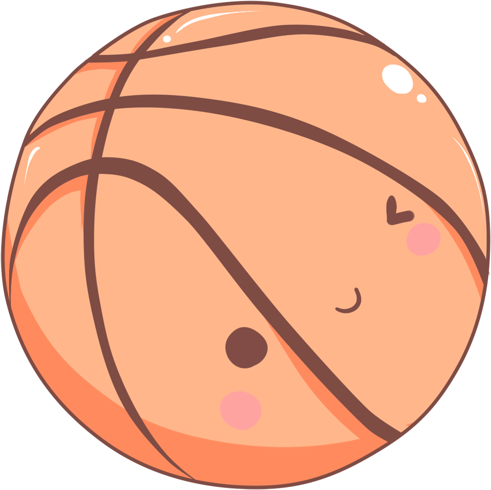 Banner Royalty Free Cris Garriga Illustration Basketball - Kawaii Basketball Transparent PNG - 1045x1000 - Free Download on - Basketball Transparent PNG Free Download
