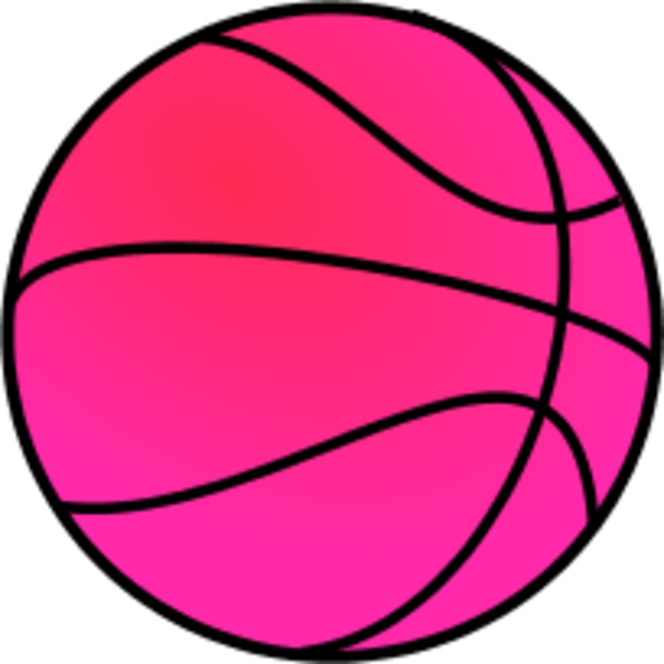 Clipart Pink Ball Basket Cliparts Free Download Clip - Blue Basketball Clip Art - Free Transparent PNG Clipart Images Download. - Basketball Transparent PNG Free Download