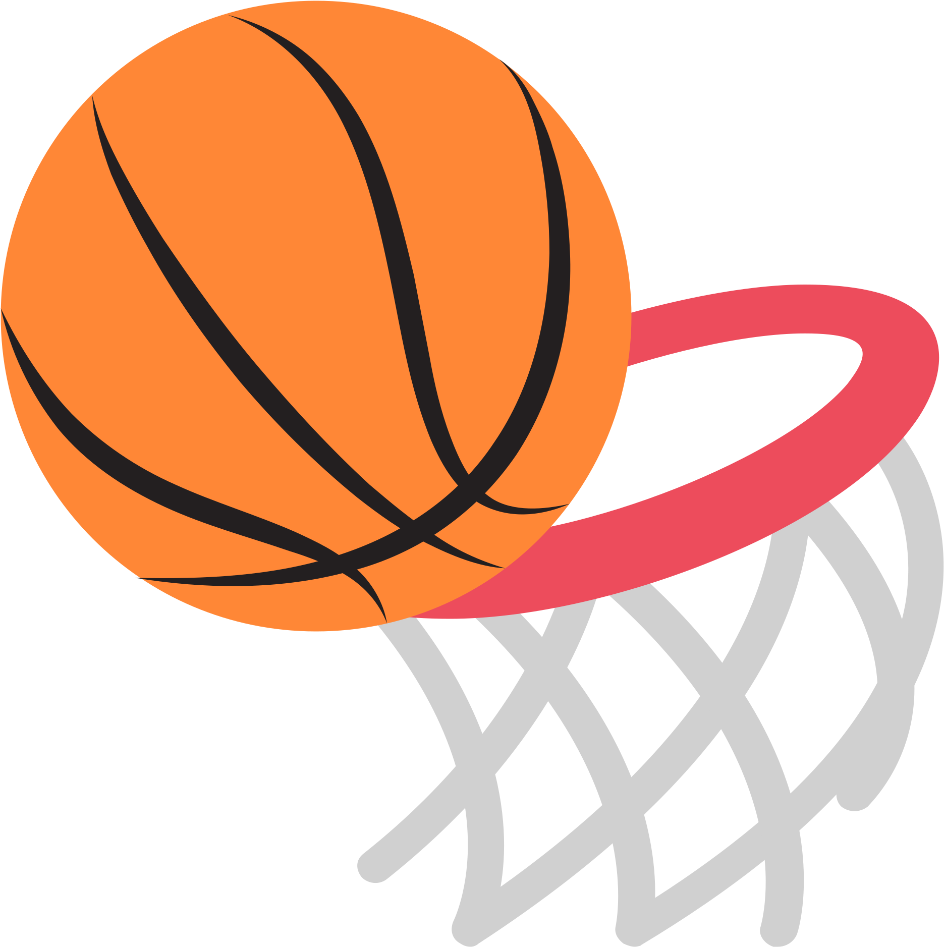 Picture Of A Basketball Hoop 20, Buy Clip Art - Basketball Emoji - Free Transparent PNG Clipart Images Download. - Basketball Transparent PNG Free Download