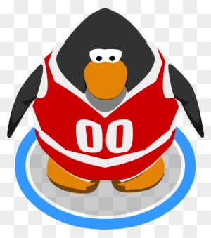 Red Basketball Jersey In-game - Club Penguin Black Belt - Free Transparent PNG Clipart Images Download. - Basketball Transparent PNG Free Download