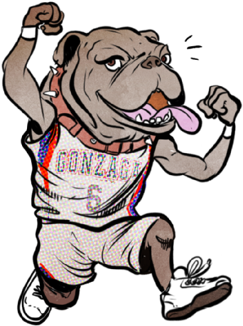 College Basketball Season So Far Has Been Duke, Duke - Gonzaga Mascot - Free Transparent PNG Clipart Images Download. - Basketball Transparent PNG Free Download