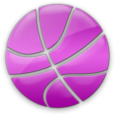 Purple Clipart Basketball - Pink Basketball Ball - Free Transparent PNG Clipart Images Download. - Basketball Transparent PNG Free Download