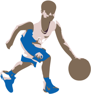 Basketball Player Png Boy Basketball Silhouette The - Basketball Silhouette Colored Png Transparent PNG - 354x355 - Free Download on - Basketball Transparent PNG Free Download