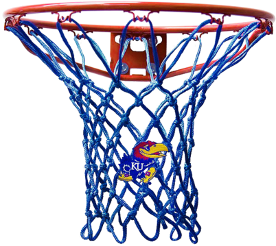 Kansas Jayhawks Basketball Krazy Net - Krazy Netz Knl0107 University Of Kansas Ku Jayhawks - Free Transparent PNG Clipart Images Download. - Basketball Transparent PNG Free Download