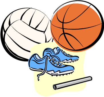 Basketball Team Clipart Girl Athlete - Volleyball - Free Transparent PNG Clipart Images Download. - Basketball Transparent PNG Free Download