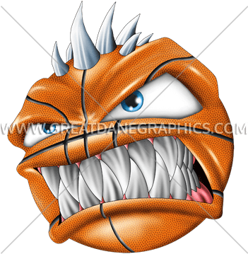 Monster Basketball - Monster Basketball Mens Printed T-shirt Sport Ball - Free Transparent PNG Clipart Images Download. - Basketball Transparent PNG Free Download