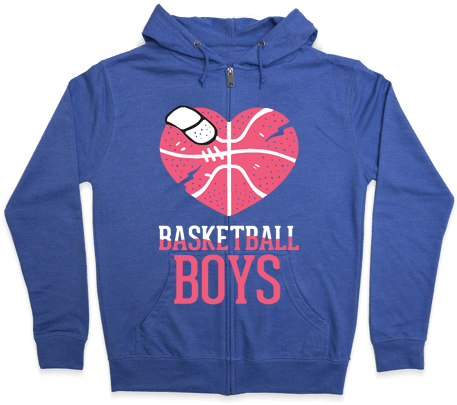 Basketball Boys Zip Hoodie - Hoodie Transparent PNG - 484x484 - Free Download on - Basketball Transparent PNG Free Download