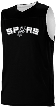 San Antonio Spurs Youth Reversible Basketball Jerseys - San Antonio Spurs Jersey Transparent PNG - 433x433 - Free Download on - Basketball Transparent PNG Free Download