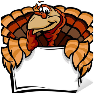 Happy Thanksgiving Holiday Turkey Holding Sign Cartoon - Happy Thanksgiving Basketball - Free Transparent PNG Clipart Images Download. - Basketball Transparent PNG Free Download