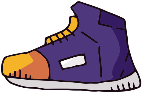 Basketball Sneaker Cartoon Transparent Png - Dibujos Botas De Baloncesto - Free Transparent PNG Clipart Images Download. - Basketball Transparent PNG Free Download