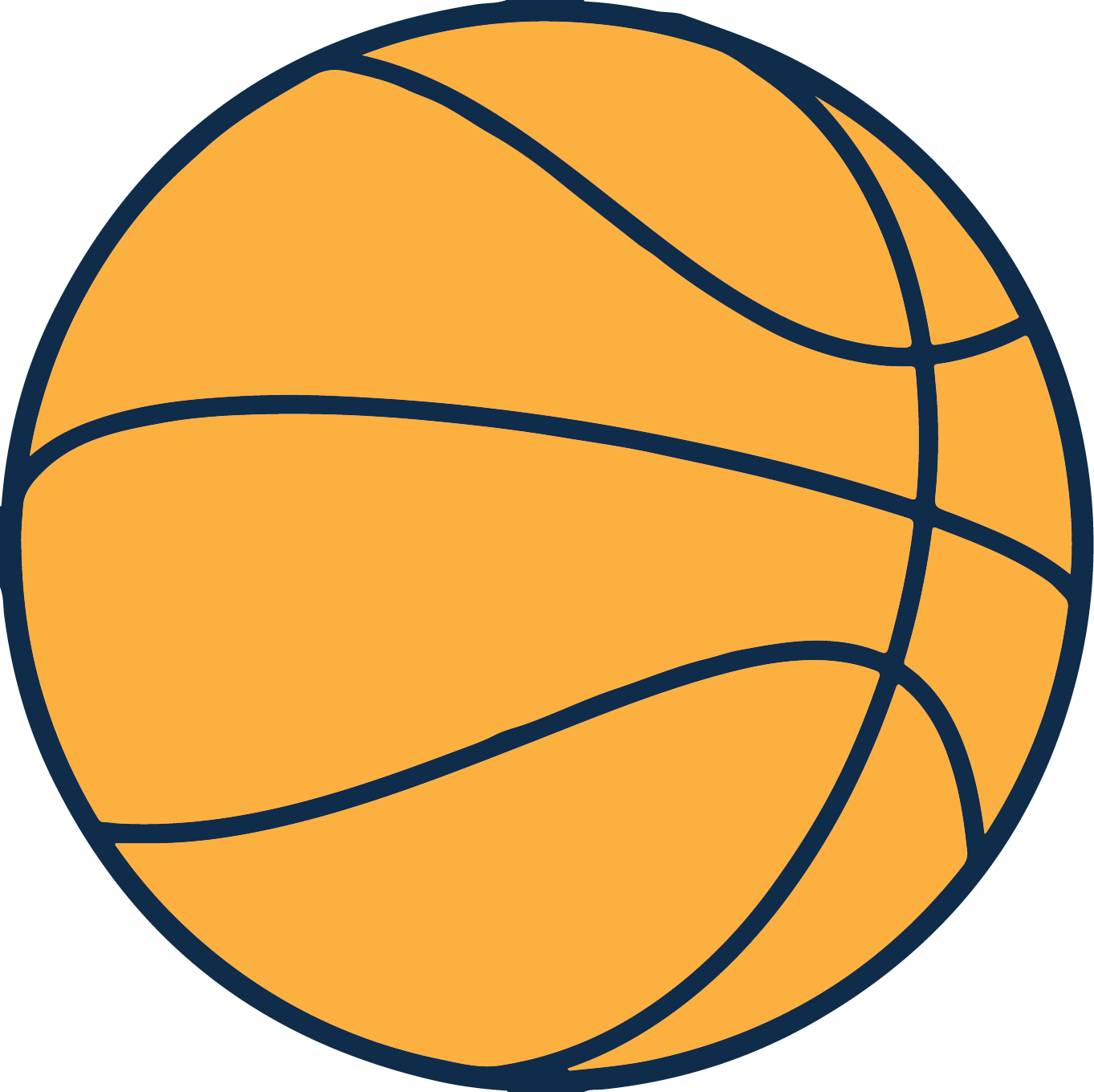 Sports Great Oaks-new York City Has Both Men's And - Pelota De Basquet Dibujo - Free Transparent PNG Clipart Images Download. - Basketball Transparent PNG Free Download