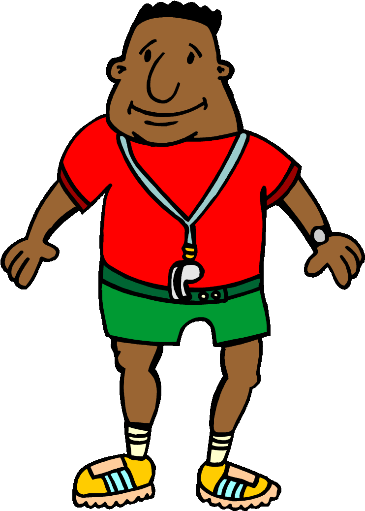 Girl Basketball Coach Cartoon For Kids - Pe Teacher Clip Art - Free Transparent PNG Clipart Images Download. - Basketball Transparent PNG Free Download
