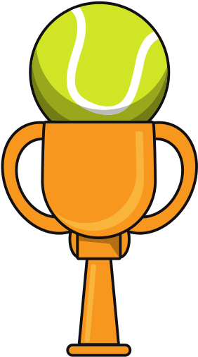 Tennis Trophy - Drawings Of A Basketball Trophy - Free Transparent PNG Clipart Images Download. - Basketball Transparent PNG Free Download