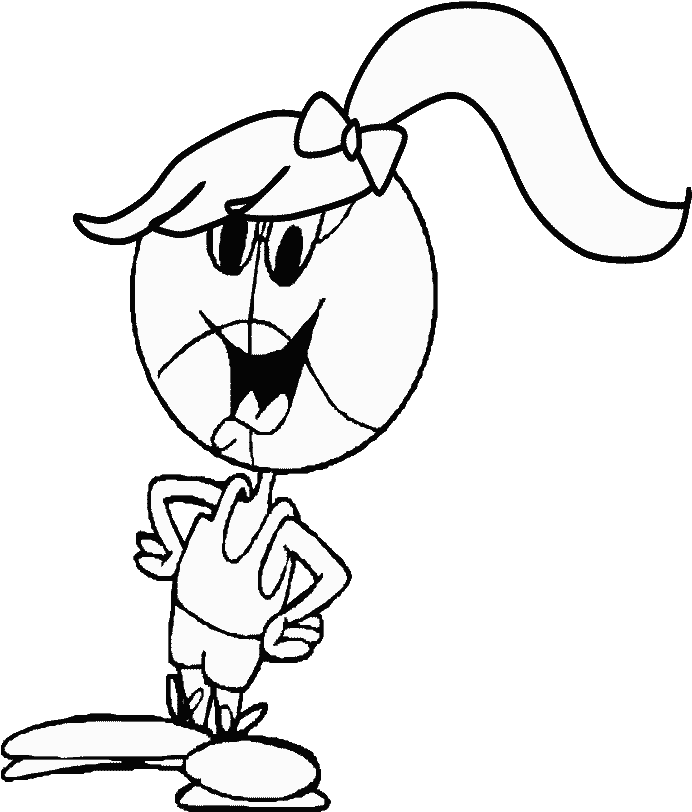 Basketball Coloring Pages - Basketball Coloring Pages Girls - Free Transparent PNG Clipart Images Download. - Basketball Transparent PNG Free Download