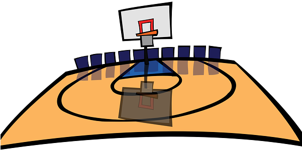 Basketball - Basketball Court Clip Art - Free Transparent PNG Clipart Images Download. - Basketball Transparent PNG Free Download
