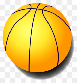 Pin Basketball Clipart No Background - Yellow Basketball Png - Free Transparent PNG Clipart Images Download. - Basketball Transparent PNG Free Download