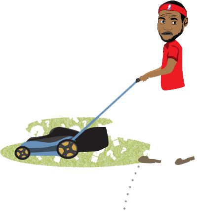 One Of The Reasons Lebron Is So Great At The Game Of - Walk-behind Mower - Free Transparent PNG Clipart Images Download. - Basketball Transparent PNG Free Download