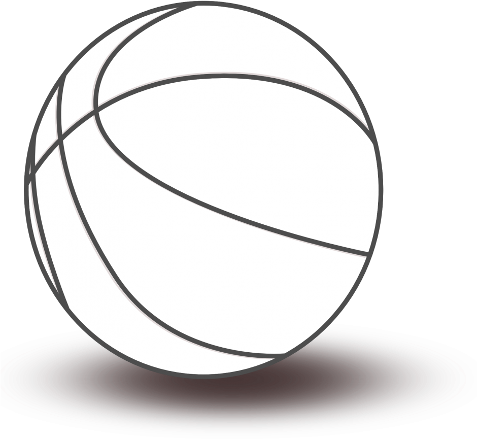Basketball Black And White House Clipart Black And - White - Free Transparent PNG Clipart Images Download. - Basketball Transparent PNG Free Download