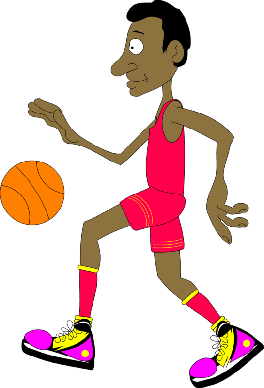 Free Basketball Clipart Images & Photos Download 【2018】 - Basketball Player Clipart Gif Transparent PNG - 545x800 - Free Download on - Basketball Transparent PNG Free Download