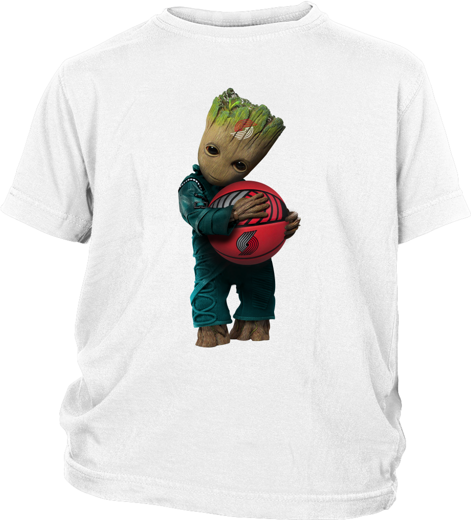Portland Trail Blazers Guardians Of The Galaxy Groot - Team Valor - Pokemon Go Into The Fire Tshirt Hoodies Transparent PNG - 1024x1024 - Free Download on - Basketball Transparent PNG Free Download