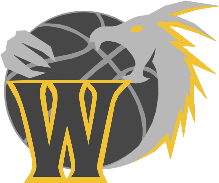 Wyverns Basketball Team Logo Gold By Korben64 - Illustration - Free Transparent PNG Clipart Images Download. - Basketball Transparent PNG Free Download