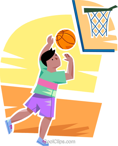Boy Playing Basketball Royalty Free Vector Clip Art - Basketball - Free Transparent PNG Clipart Images Download. - Basketball Transparent PNG Free Download