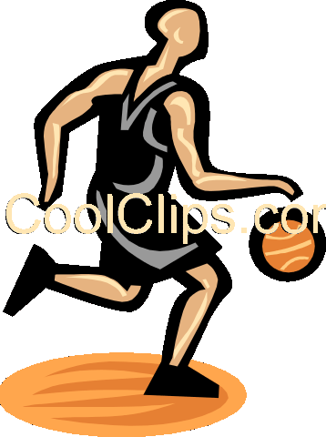 Basketball Player Dribbling Ball Royalty Free Vector - Basketball Madness Tile Coaster - Free Transparent PNG Clipart Images Download. - Basketball Transparent PNG Free Download