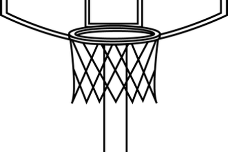Svg Royalty Free Download Download Wallpaper Hoop Full - Draw A Basketball Ring - Free Transparent PNG Clipart Images Download. - Basketball Transparent PNG Free Download