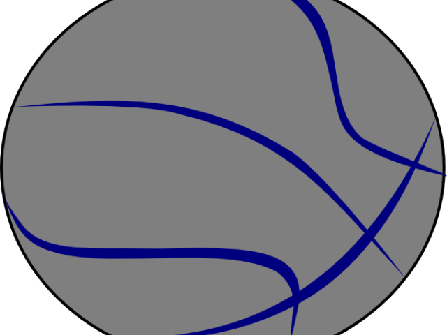 Basketball Clipart Grey - Outline Of Basketball Clipart - Free Transparent PNG Clipart Images Download. - Basketball Transparent PNG Free Download