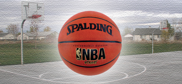 Nba Street Basketball - Basketball Ball Nba Street Outdoor Size 7/29.5 Soft Transparent PNG - 589x271 - Free Download on - Basketball Transparent PNG Free Download