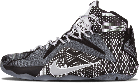 Nike / Nike Basketball / Lebron James-soleinstore Nike - Nike Lebron 12 Bhm Size 8 Transparent PNG - 600x360 - Free Download on - Basketball Transparent PNG Free Download