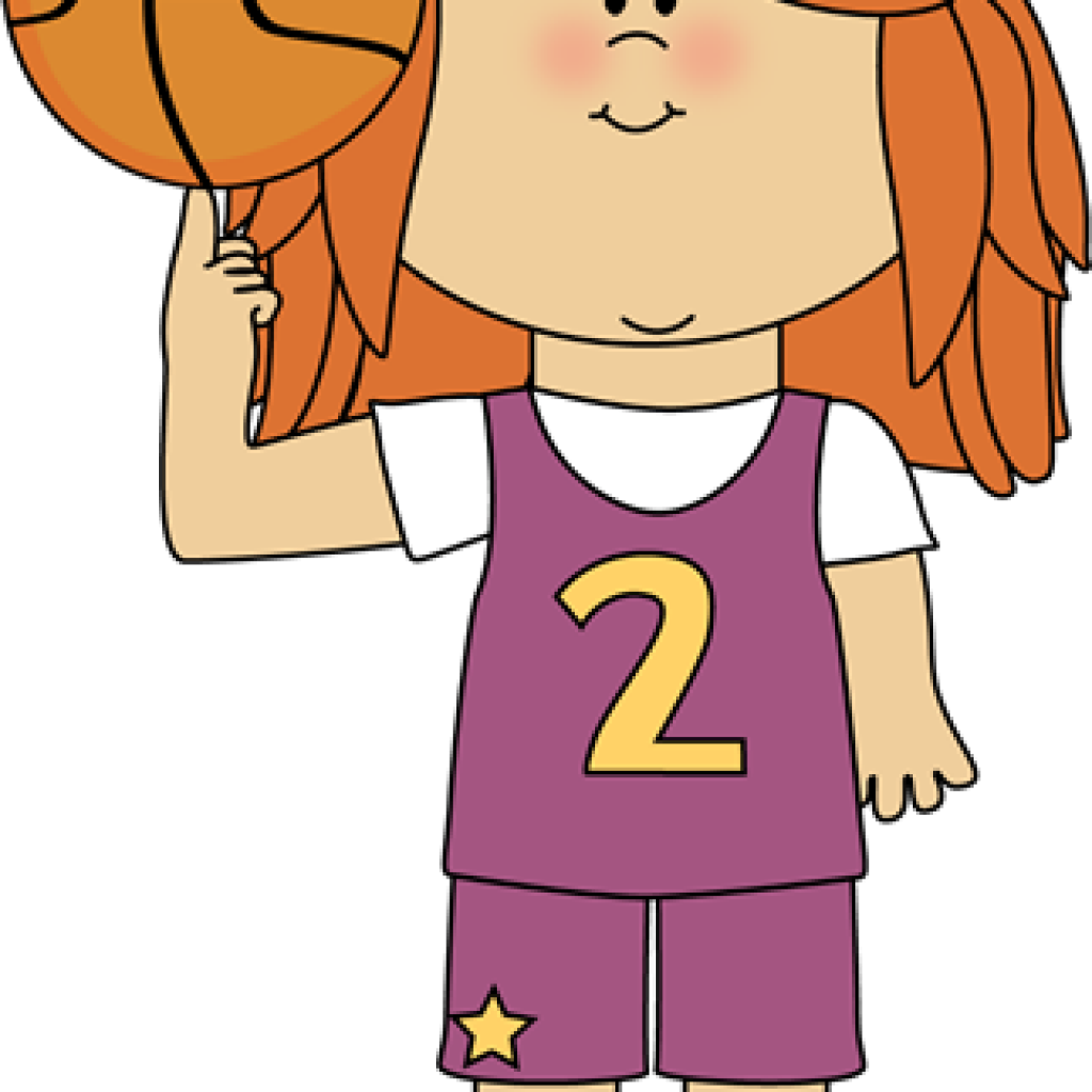 Girls Basketball Clip Art Girl Basketball Player Balancing - Playing Girls Basketball Clip Art - Free Transparent PNG Clipart Images Download. - Basketball Transparent PNG Free Download