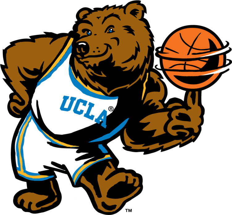 Ucla Bruins Iron On Stickers And Peel-off Decals - Ucla Bruins Basketball Logo - Free Transparent PNG Clipart Images Download. - Basketball Transparent PNG Free Download
