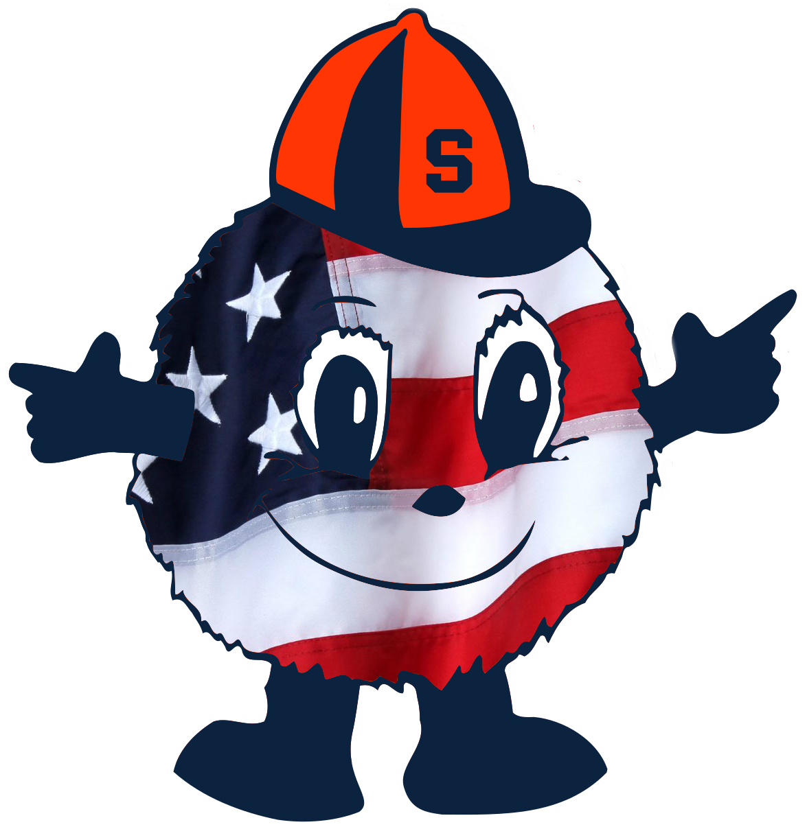 An Independence Day Look At Independent Syracuse Basketball - Otto The Orange Svg - Free Transparent PNG Clipart Images Download. - Basketball Transparent PNG Free Download