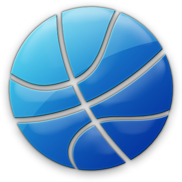 Blue And White Basketball Ball Clipart - Basketball - Free Transparent PNG Clipart Images Download. - Basketball Transparent PNG Free Download