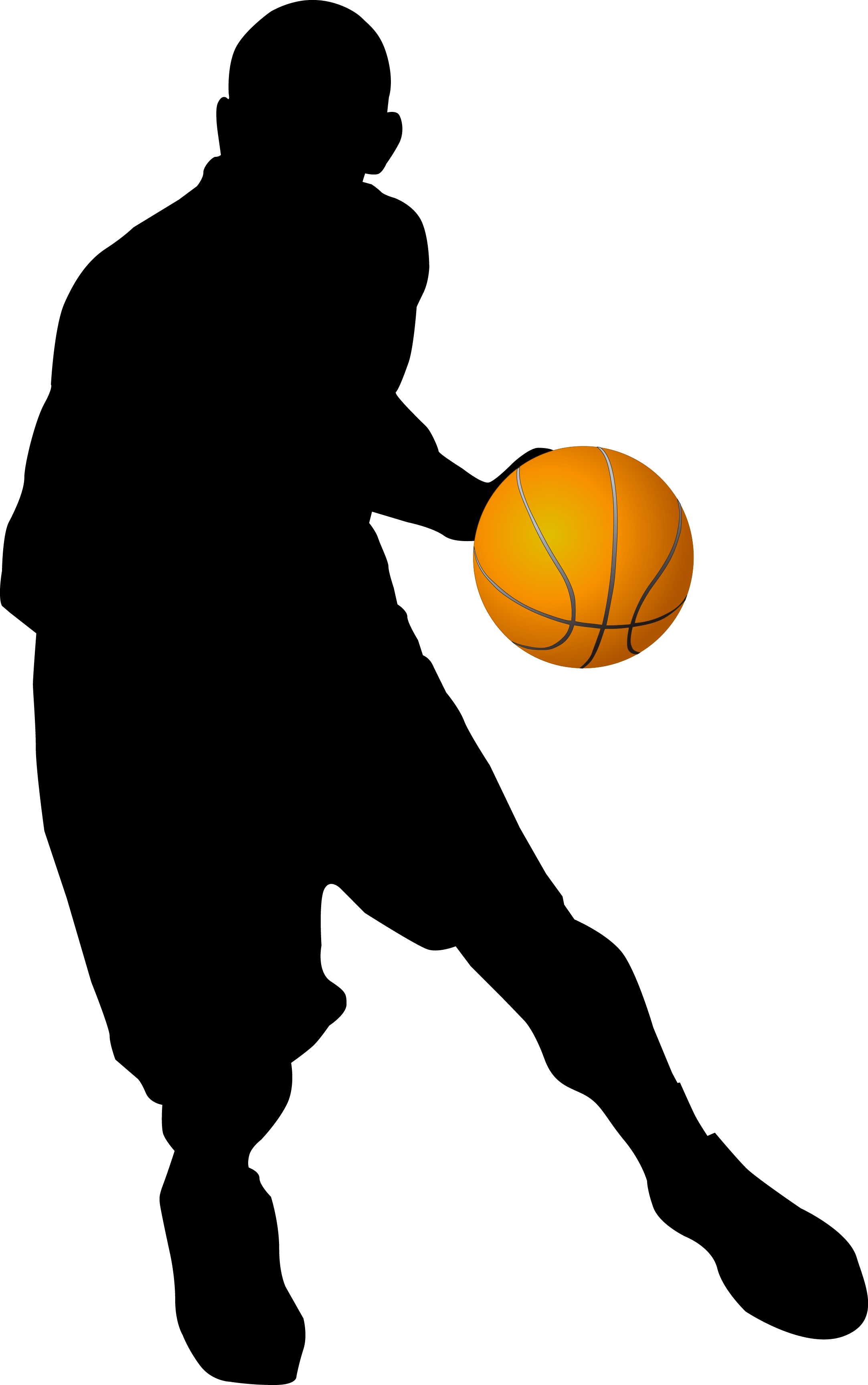 Chicago Bulls Basketball Player Clip Art - Basketball Boy Silhouette Png Transparent PNG - 2165x3453 - Free Download on - Basketball Transparent PNG Free Download