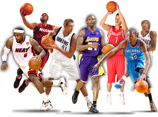 Sports Stars Png - Nba Basketball Players Png Transparent PNG - 528x392 - Free Download on - Basketball Transparent PNG Free Download
