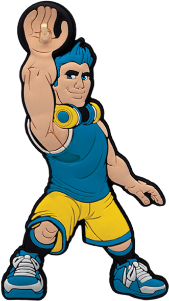 Dunkin Basketball Dude Trick Shot Sports Action Figure - Cartoon - Free Transparent PNG Clipart Images Download. - Basketball Transparent PNG Free Download