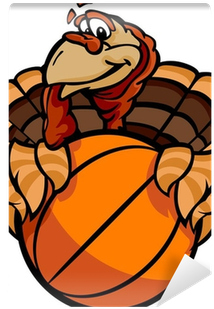 Basketball Happy Thanksgiving Holiday Turkey Cartoon - Happy Thanksgiving Football Turkey Embroidery Design - Free Transparent PNG Clipart Images Download. - Basketball Transparent PNG Free Download