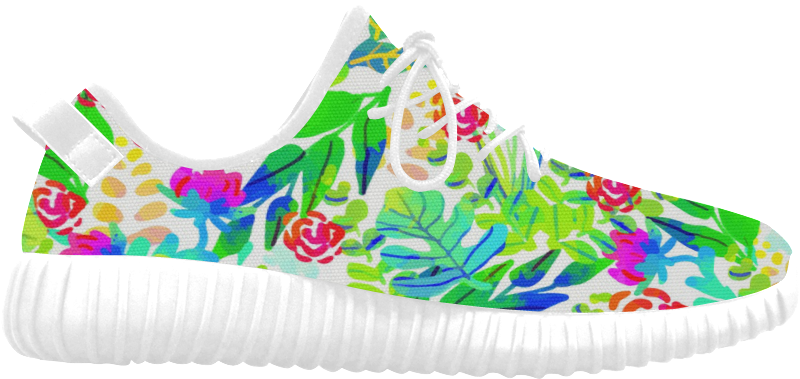 Cute Tropical Watercolor Flowers Grus Women's Breatheable - Basketball Shoe Transparent PNG - 1000x1000 - Free Download on - Basketball Transparent PNG Free Download
