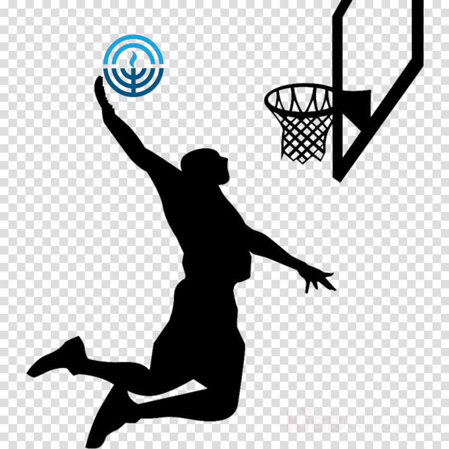 Basketball Silhouettes Clipart Wall Decal Basketball - Basketball Slam Dunk Silhouette Transparent PNG - 900x900 - Free Download on - Basketball Transparent PNG Free Download
