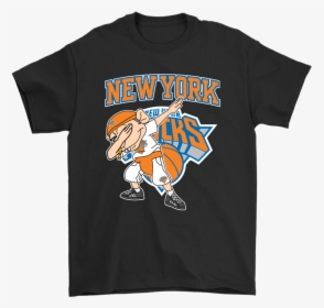 New York Knicks Jeffy Dabbing Super Mario Logan Basketball - One Direction T Shirt Design, HD Png Download - Basketball Transparent PNG Free Download