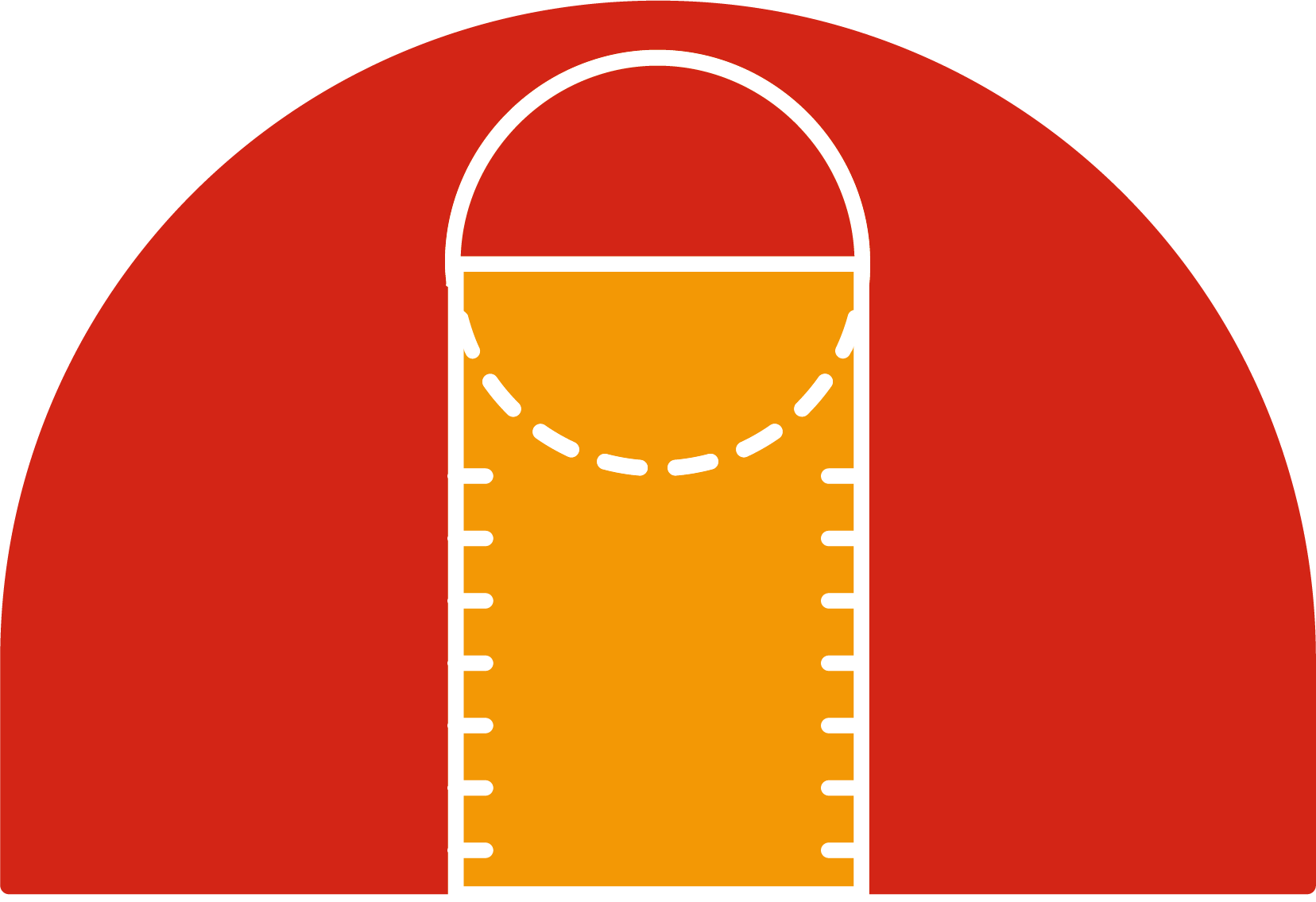 Basketball Court Euclidean Vector Fiba - Mogo Korean Fusion Tacos, HD Png Download - Basketball Transparent PNG Free Download