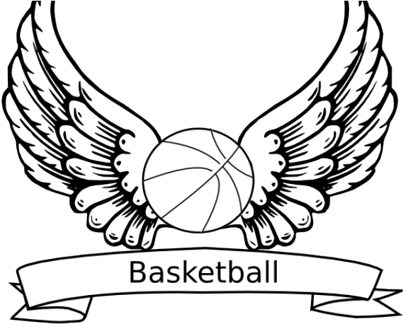 Wings Tattoos Clipart Basketball - Transparent Angel Wings And Halo Transparent PNG - 640x480 - Free Download on - Basketball Transparent PNG Free Download