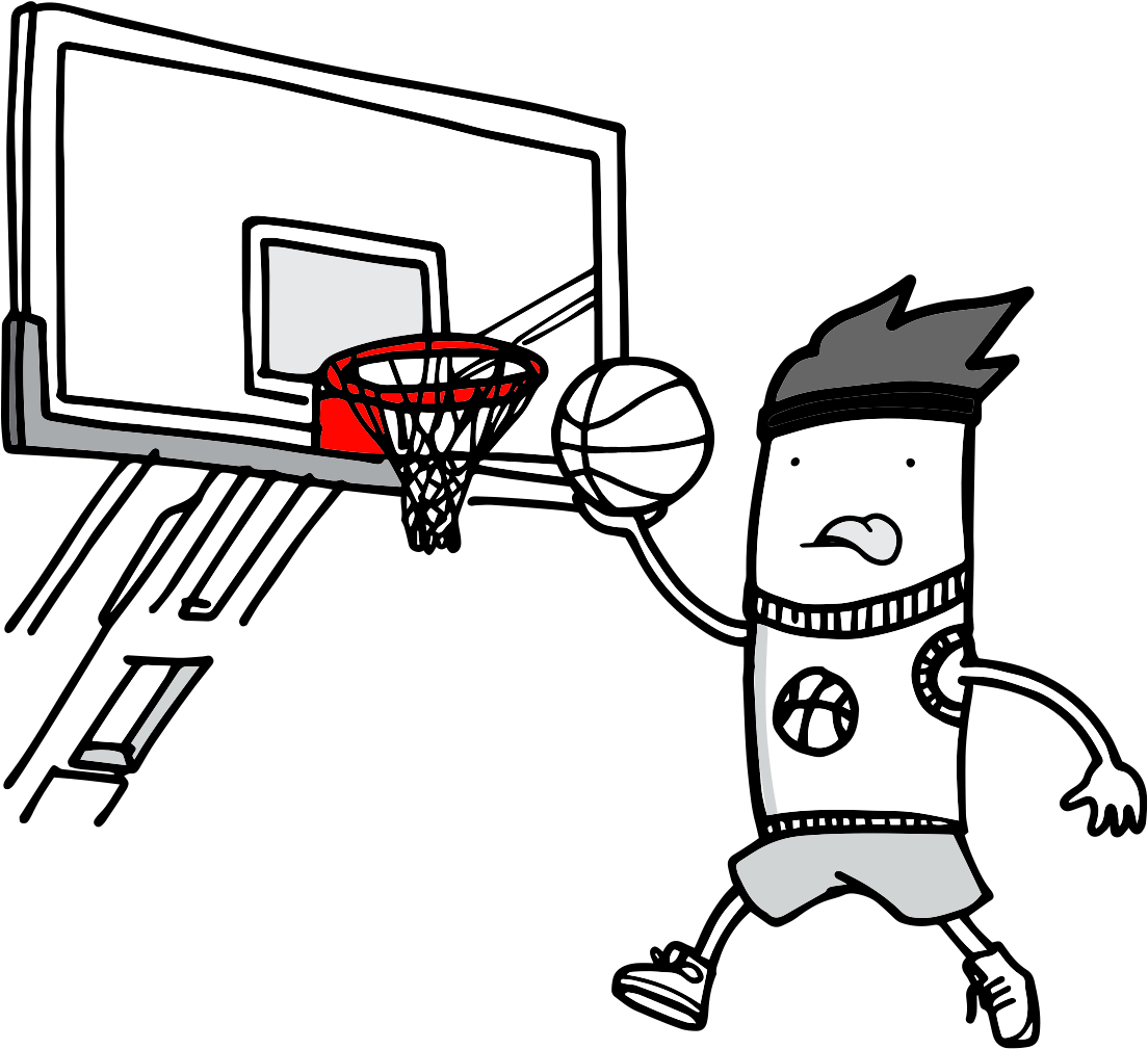 Png Freeuse Library Basketball Hoop Black And White - Streetball Transparent PNG - 1200x1200 - Free Download on - Basketball Transparent PNG Free Download