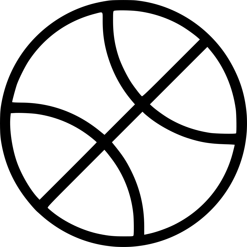 Basketball Volleyball Footbal Playing Ball Court Comments - No Symbol Black Transparent Transparent PNG - 980x980 - Free Download on - Basketball Transparent PNG Free Download