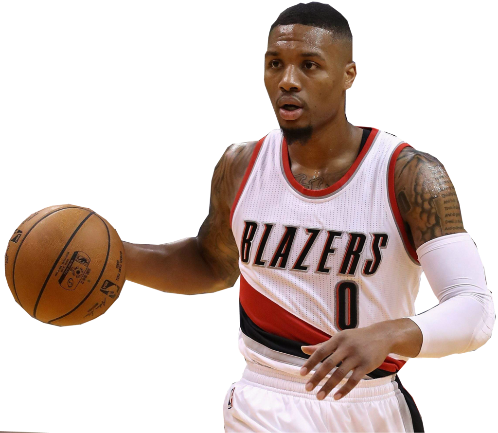 Damian Lillard Photo Lillard Zpsyqnbi4ls - Basketball Moves Transparent PNG - 1024x890 - Free Download on - Basketball Transparent PNG Free Download