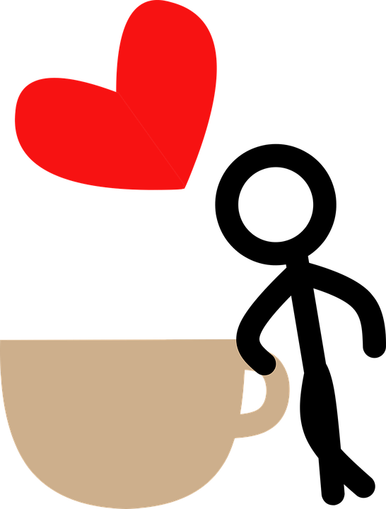 Heart Clipart Basketball - People Drinking Coffee Clipart Transparent PNG - 546x720 - Free Download on - Basketball Transparent PNG Free Download