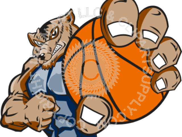 Wolverine Clipart Basketball - Snake Holding A Basketball Transparent PNG - 640x480 - Free Download on - Basketball Transparent PNG Free Download