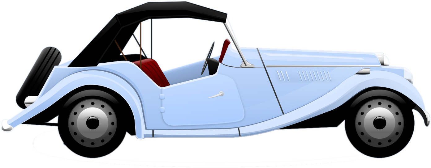 Blue Car Clipart Old Fashioned Car - Vintage Cars Clip Art Free - Free Transparent PNG Clipart Images Download. - Car Transparent PNG Free Download